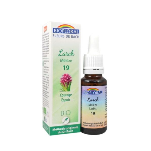 Bach Flowers 19 Larch BIO 20 ml - BIOFLORAL