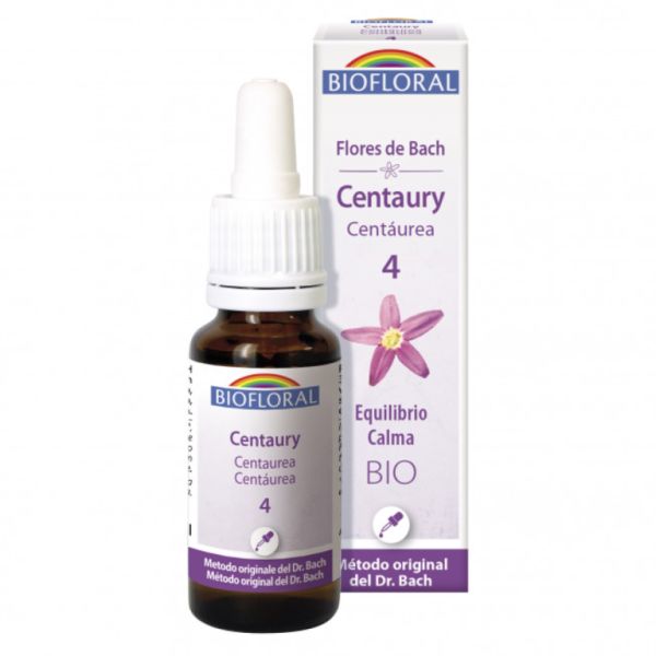 Bach Flowers 04 Centaury Balance Calm Bio 20 ml