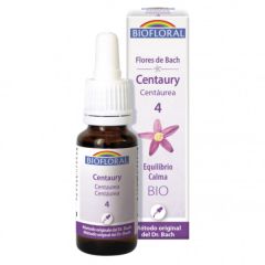 Comprar BIOFLORAL Flores de Bach 04 Centaury Balance Calm Bio 20 ml Por 8,55€