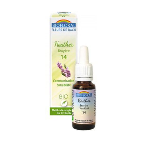 Bachbloesems 14 Hesther Heather Bio 20 ml