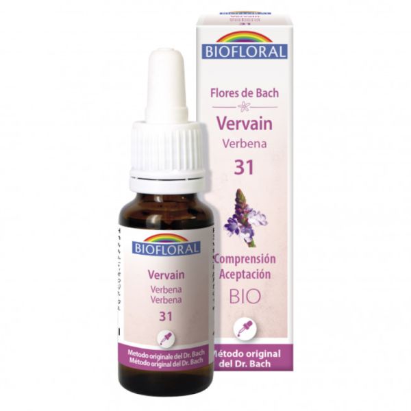 Bach Flowers 31 Vervain Verbena Bio 20 ml