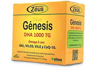 Buy ZEUS Genesis DHA TG 1000 120 Softgels By 128,85€