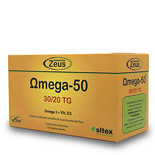 OMEGA-50 30/20 TG 120 Soft Caps - ZEUS