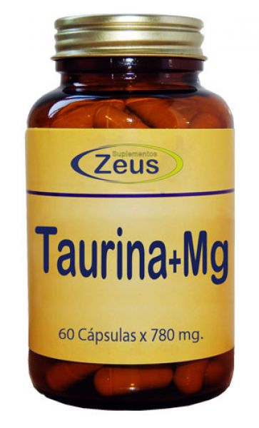 L-TAURIN + MAGNESIUM 780 mg 60 kapslar - ZEUS