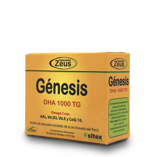 Genesi DHA TG 1000 30 Capsule - ZEUS