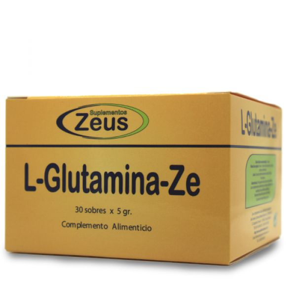 L-GLUTAMINA-Ze (Envàs 30 sobres x 5 gr) - ZEUS