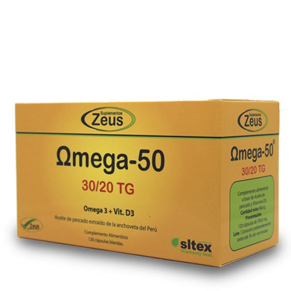 OMEGA-50 30/20 TG 120 Soft Caps - ZEUS