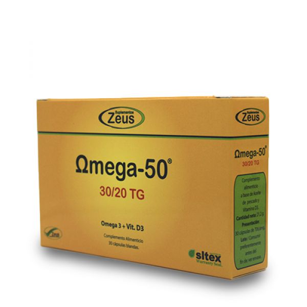 OMEGA-50 30/20 TG 60 Capsules - ZEUS