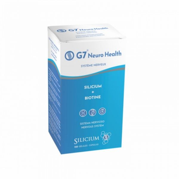 SILICIUM G7 NEURO HEALTH 120 ENHETER - SILICIUM