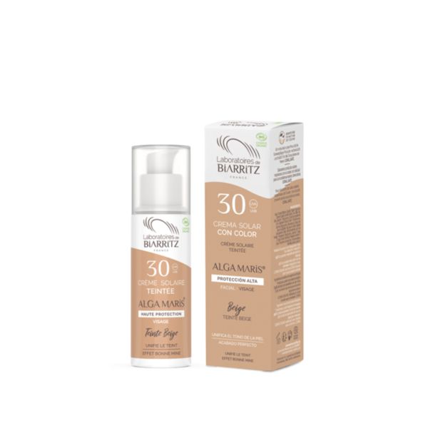 Crema Solar SPF30 Alga Maris 50ml - BIARRITZ