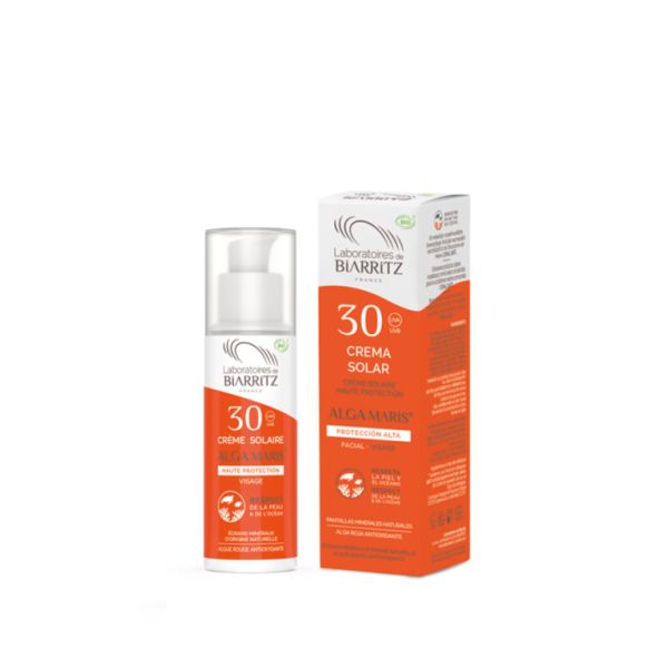 Crema Solar SPF30 Alga Maris 50 ml - BIARRITZ