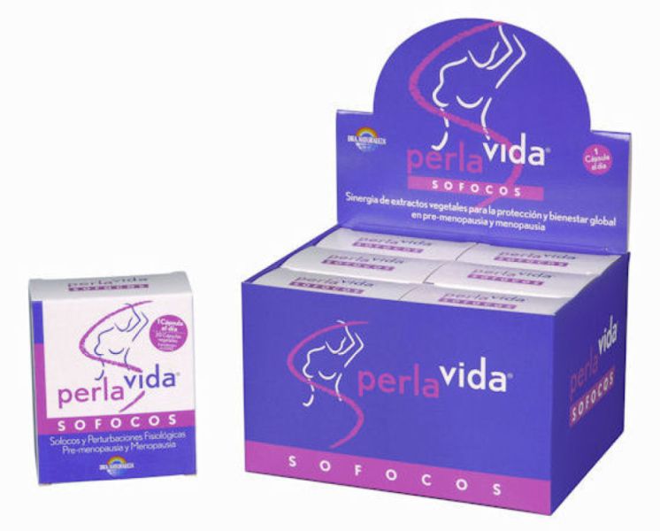 Perlavida Hot flashes 30 Capsules - DRA NATURA