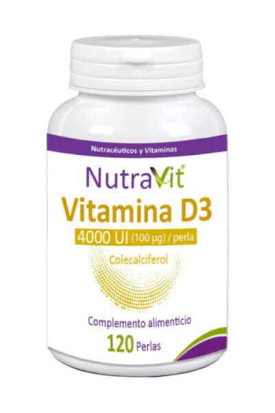 NUTRAVIT VITAMIN D3 120 PÄRLOR - NUTRAVIT