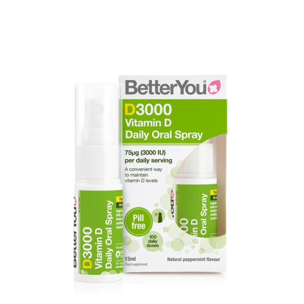 Spray oral de vitamina D 15 ml - BETTER YOU