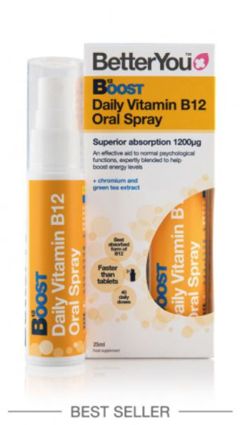 Spray oral de vitamina B12 25 ml - BETTER YOU