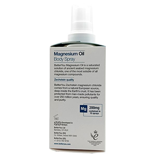 Magnesi Oli Spray Corporal 100 ml - BETTER YOU Img 3