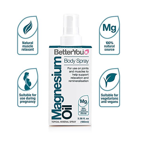 Magnesi Oli Spray Corporal 100 ml - BETTER YOU Img 9