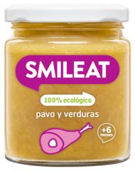 Buy SMILEAT JAR OF TURKEY WITH VEGETABLES 230 g ECO By 2,79€