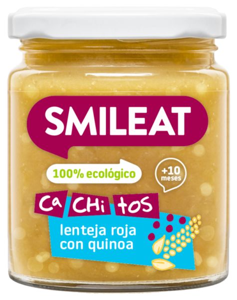 POT PETITES LENTILLES AU QUINOA 230 g - SMILEAT