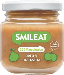 Buy SMILEAT PEAR AND APPLE JAR 130 g ECO By 1,87€