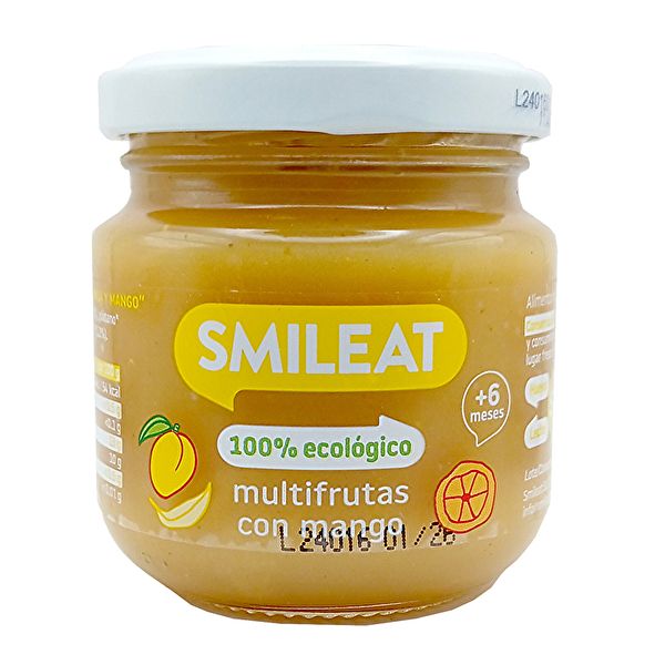 Multifruchtglas mit Mango 130 g ECO - SMILEAT Img 2