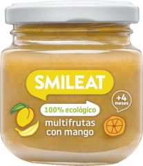 Comprar SMILEAT Frasco multifrutas com manga 130 g ECO Por 1,87€