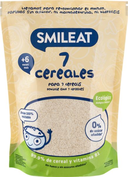 ECO 7 CEREAL PAPILLA 200 g - SMILEAT