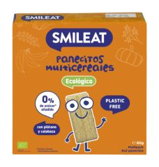 Buy SMILEAT CEREAL ROLLS WITH BANANA AND PUMPKIN 60 g By 3,61€