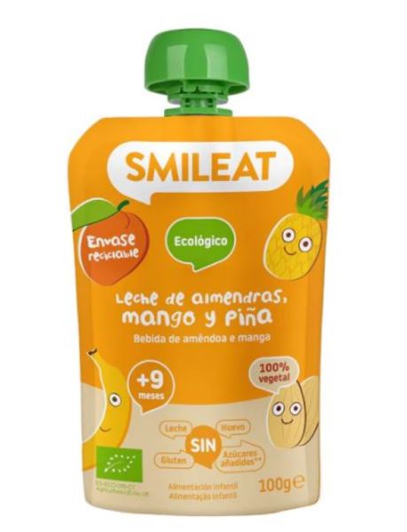 AMANDEL-MANGO EN ANANAS ZAKJE 100 g ECO - SMILEAT