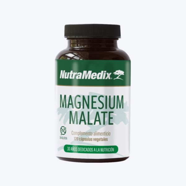 Magnesiummalat 550 mg 120 pflanzliche Kapseln