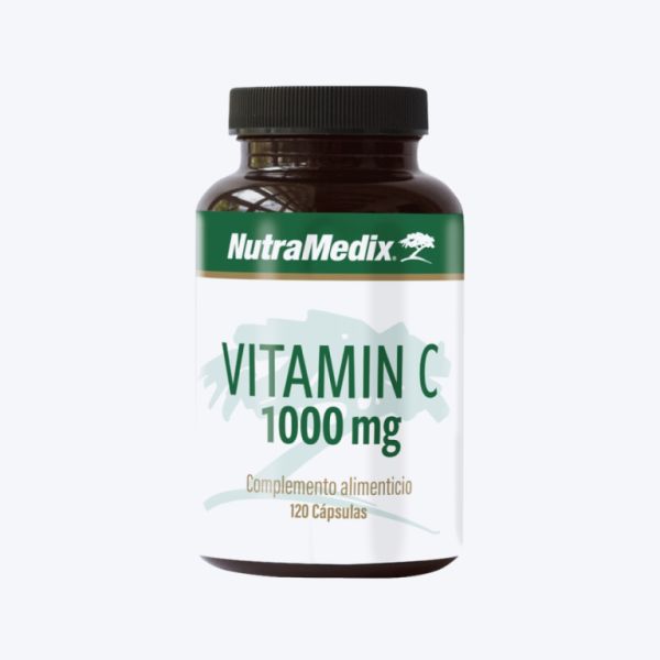 Vitamin C 1000 mg 120 Capsules - NUTRAMEDIX