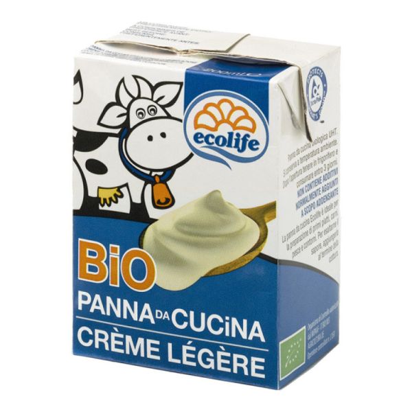 Crema di Latte da Cucina Biologica 200 ml