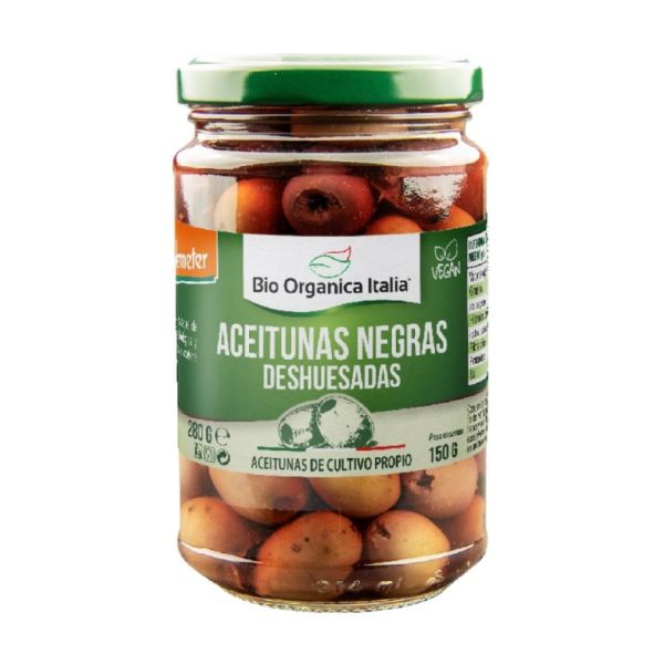 Azeitonas pretas sem caroço 280 g