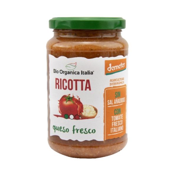 Ricota Molho De Tomate 350g - BIO ORGANIC ITALIA