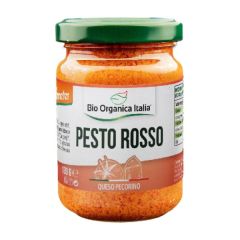 Comprar BIO ORGANIC ITALIA Pesto Pecorino Vermelho 130 g Por 3,59€