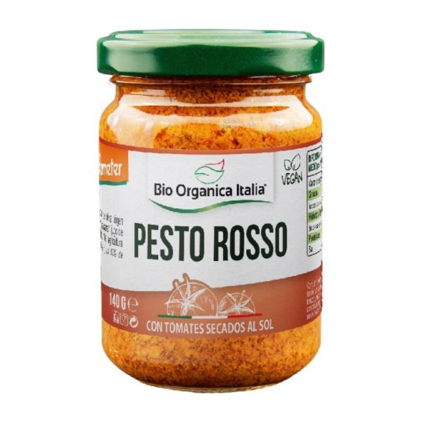 Pesto Rosso 140 g - BIO ORGANIC ITALIA