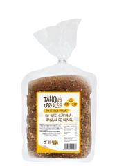 Comprar TAHO CEREAL PAN DE MOLDE INTEGRAL CON MAIZ CURCUMA Y PIPAS Por 2,35€