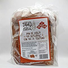 Acheter TAHO CEREAL Pain de mie de blé entier 49% avec 48% de seigle 400gr. Par 2,63€