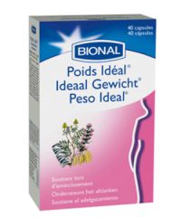 Buy BIONAL Ideal Weight 40 Capsules By 12,90€