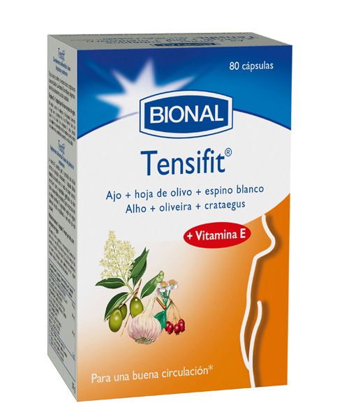 Tensifit Ajo Olivo Espino Blanco 80 Cápsulas