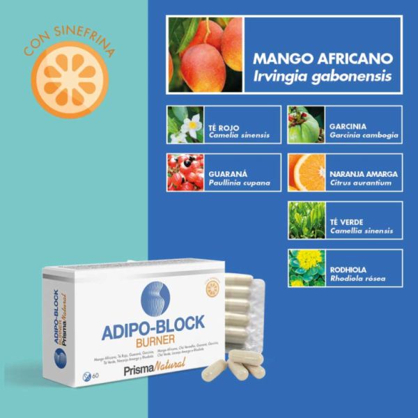 ADIPO BLOCKBRENNER 60 Kapseln - PRISMA NATURAL Img 3