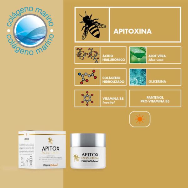 Apitox Crema Viso 50 ml - PRISMA NATURAL Img 4