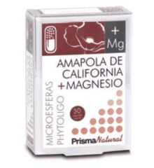 Comprar PRISMA NATURAL AMAPOLA DE CALIFORNIA + MAGNESIO 30 caps Por 9,30€