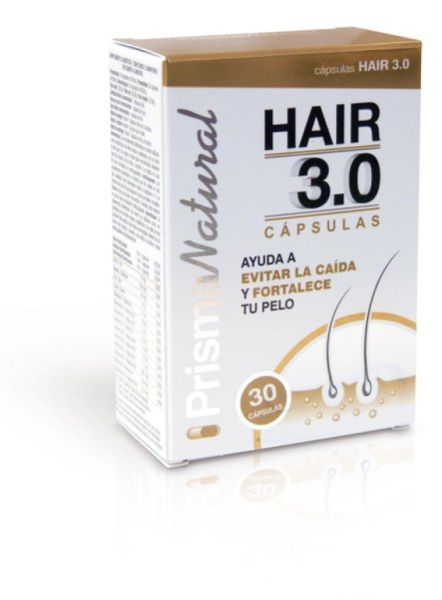 CABELO 3 0 & PELE 30 CÁPSULAS - PRISMA NATURAL