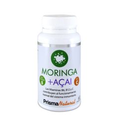 Buy PRISMA NATURAL MORINGA + ACAI 60 tablets 800 mg By 13,04€