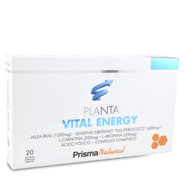 PLANTAVITAL - ENERGI 20 Ampuller 10 ml