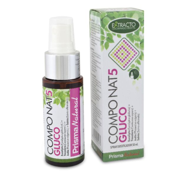 COMPO-NAT 5 - GLUCO SPRAY 50 ml - PRISMA NATURAL