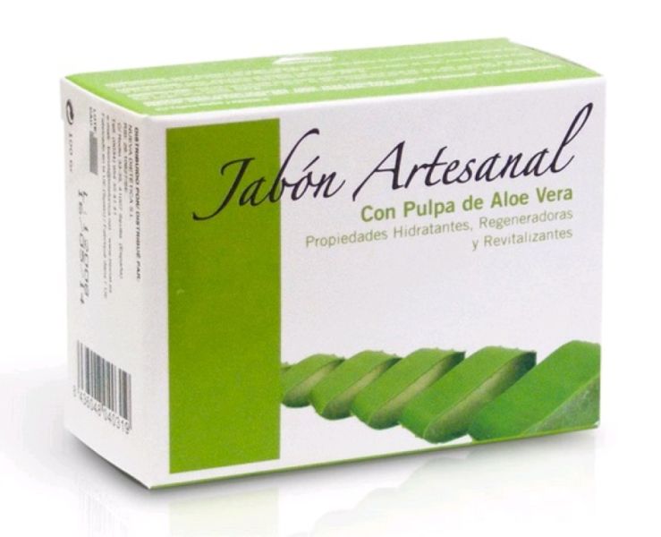 SAPONE ARTIGIANALE ALL'ALOE VERA 100 gr