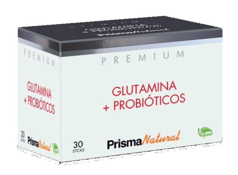 Glutamin och probiotika 30 sticks - PRISMA NATURAL