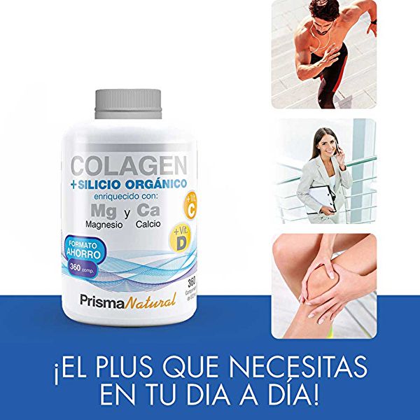 Colagen + Silicio orgánico 360 comprimidos - Colágeno Img 2